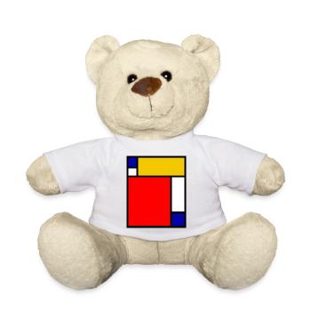 Mondrian 4 - Teddy - Weiß - Vorne