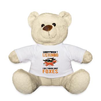 Cadeau Fuchs - Nounours - blanc - Devant