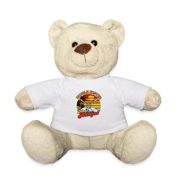 Schneller paddeln Ich höre Banjos - River Camping - Teddy - Weiß - Vorne