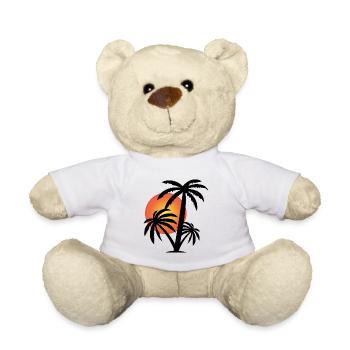 Palmen - Teddy - Weiß - Vorne
