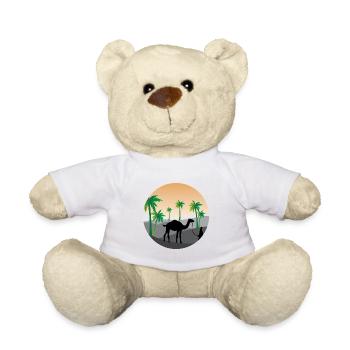 Palmen - Teddy - Weiß - Vorne