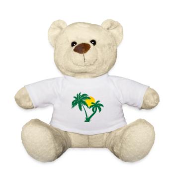 Palmen - Teddy - Weiß - Vorne