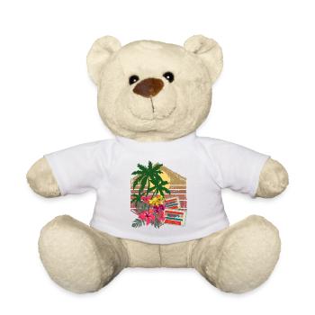 Palmen - Teddy - Weiß - Vorne