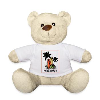 Palmen - Teddy - Weiß - Vorne