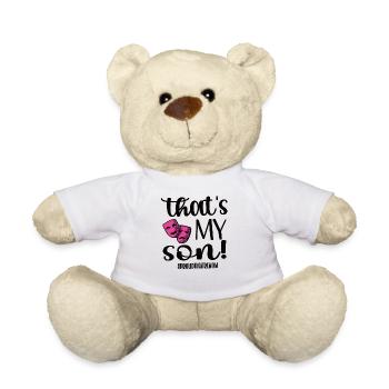 Maman de théâtre La maman d'un acteur de théâtre - Nounours - blanc - Devant