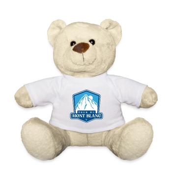 Tour du Mont Blanc Alpen Wanderweg - Teddy - Weiß - Vorne