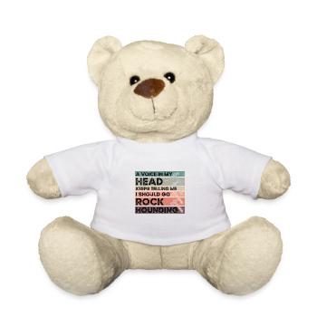 Géologie Rockhounder Vintages Rockhounding - Nounours - blanc - Devant