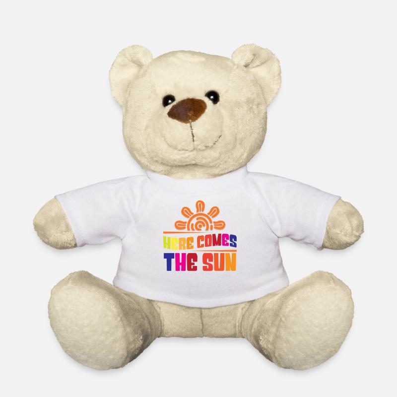 Here comes the sun - Teddy - Weiß