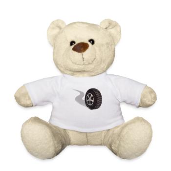 Instructeur de conduite d’école de conduite Humor Permis de conduire de voiture - Nounours - blanc - Devant