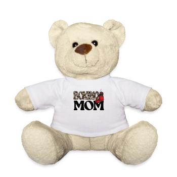 Cadeau de maman de boxe Maman de boxe fière de Boxer Mama - Nounours - blanc - Devant
