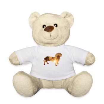 Sommerstrand - Dackel - Teddy - Weiß - Vorne