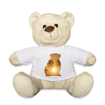 Sommerstrand - Englische Bulldogge - Teddy - Weiß - Vorne