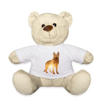 Sommerstrand - Deutscher Schäferhund - Teddy - Weiß - Vorne