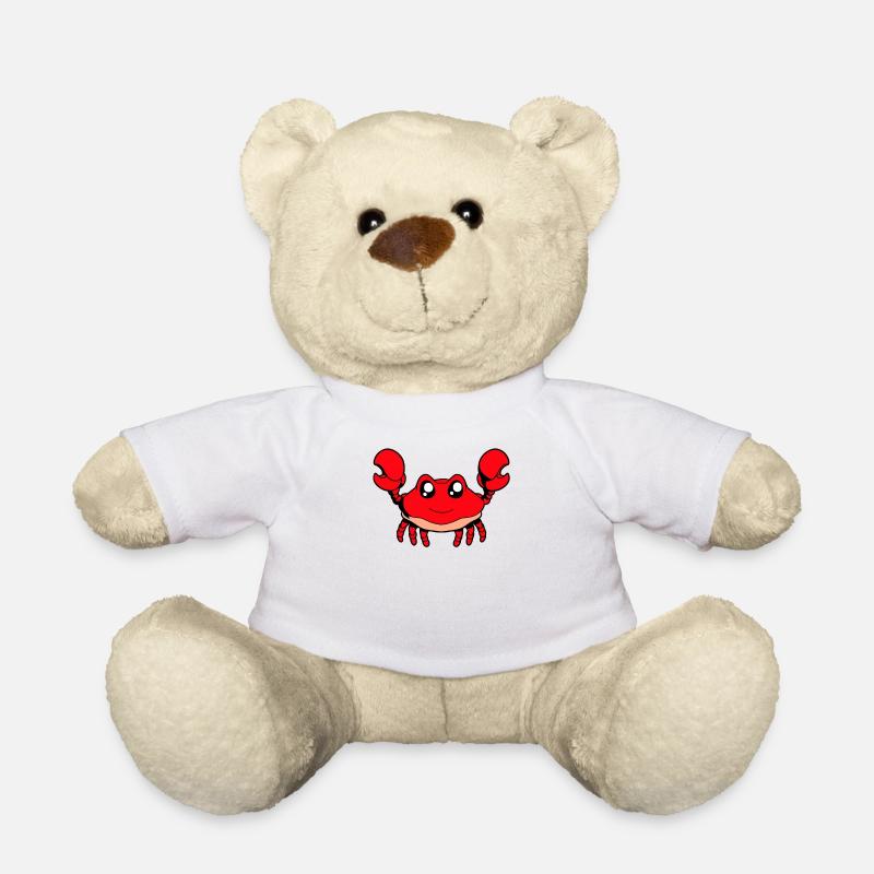 Kawaii Krabbe - Teddy - Weiß