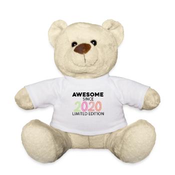 Fantastic since 2020 - Vintage 2020 - Teddy Bear - white - Front