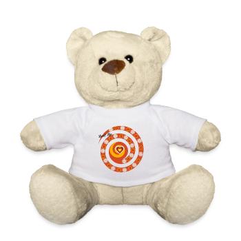 Spirale der Liebe und des Lebens - Teddy - Weiß - Vorne