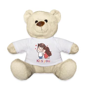 Liebe - Teddy - Weiß - Vorne