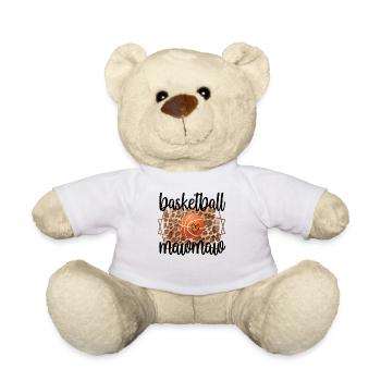 Mawmaw Grandma Of Basketball Player Basketball Mawmaw - Teddy Bear - white - Front
