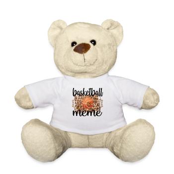 Meme Grandma Of Basketball Player Basketball Meme - Teddy Bear - white - Front
