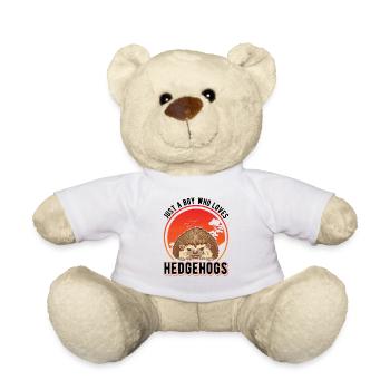 Igel Junge Stacheligel - Teddy - Weiß - Vorne