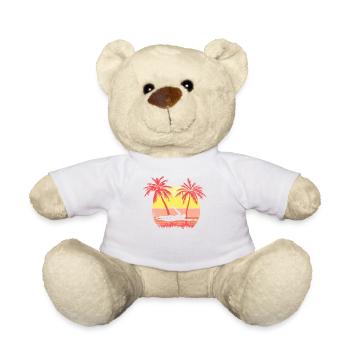 Schwimmen Crawl Girl weibliche Sommer - Teddy - Weiß - Vorne