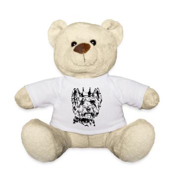 WESTIE Krone Chien Wilsigns - Nounours - blanc - Devant