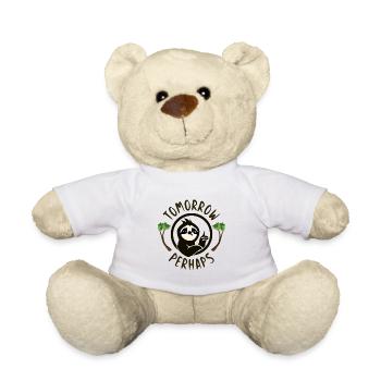Sloth tomorrow perhaps - Teddy - Weiß - Vorne