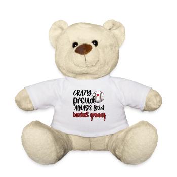 Grammy Granny De Joueurs De Baseball Baseball Grammy - Nounours - blanc - Devant