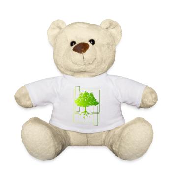 Arbre - Nounours - blanc - Devant