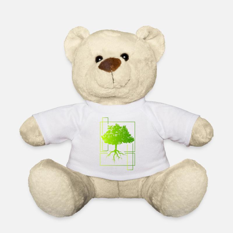 Baum - Teddy - Weiß