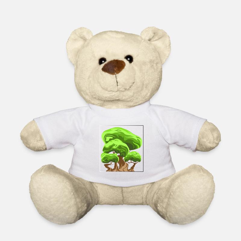 Baum - Teddy - Weiß