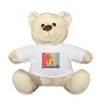 Leonberger Rétro - Nounours - blanc - Devant