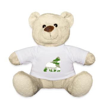Singe - Nounours - blanc - Devant