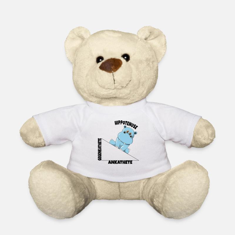 Math Hippotenuse Fonction angulaire Hypoténuse Hippone - Nounours - blanc