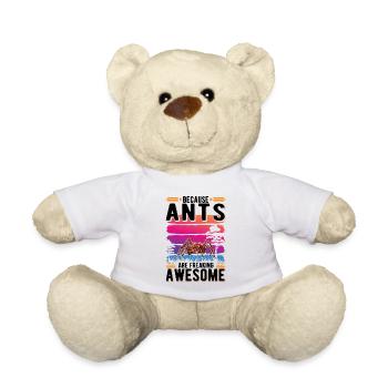 Ameisen Ameisenfarm Ameisenhaufen Feuerameisen - Teddy - Weiß - Vorne