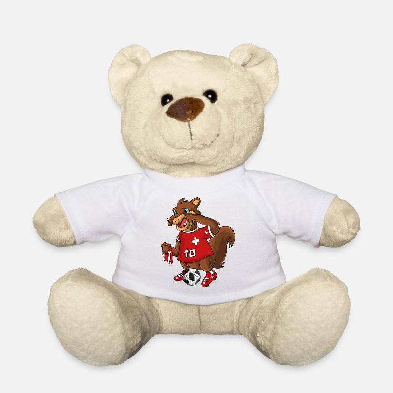 Loup suisse - Nounours - blanc
