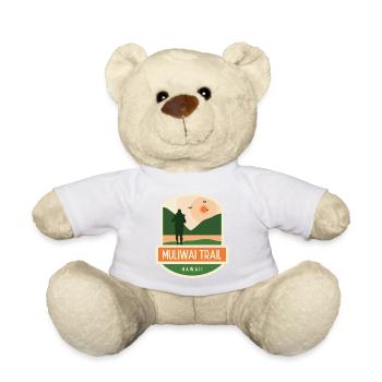 Muliwai Trail – Hawaii - Teddy Bear - white - Front