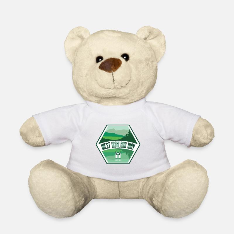 West Highland Way - Écosse - Nounours - blanc