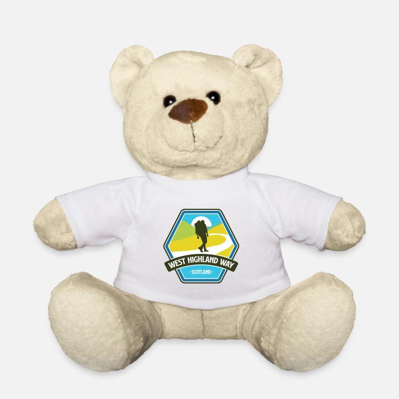 West Highland Way - Schottland - Teddy - Weiß
