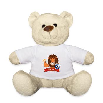 Finnland Finnland Lion Fußball Fan Produkt - Teddy - Weiß - Vorne