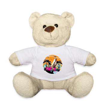 American Staffordshire Terrier - Teddy Bear - white - Front
