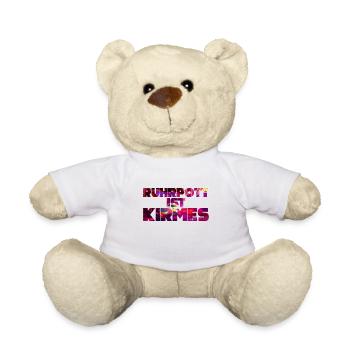 Ruhrpott Kirmes Ruhrgebiet Pottsprache Ruhrpott - Teddy - Weiß - Vorne