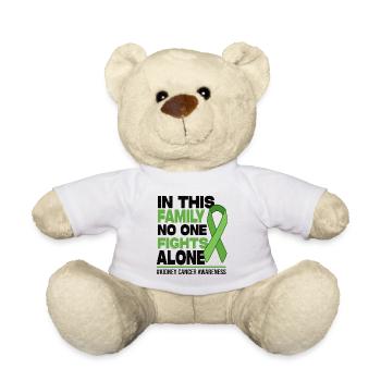 Personne ne se bat seul famille - Cancer du rein - Nounours - blanc - Devant