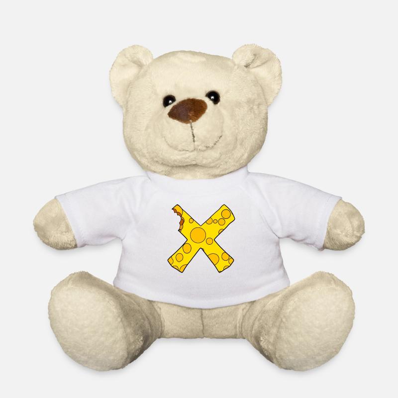 Cheese Cross - Teddy Bear - white