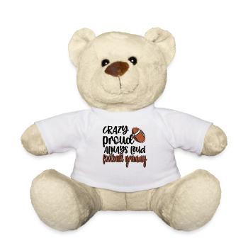 Football Grammy Grandma Of Football Player Grammy - Teddy Bear - white - Front