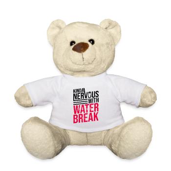 Annonce de grossesse drôle Révéler - Nounours - blanc - Devant