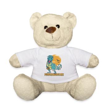Pumpkinsaurus Dinosaure Drôle Halloween T Rex - Nounours - blanc - Devant