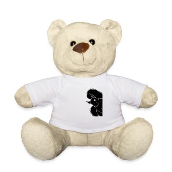 Squirrel — Funny squirrel, cute - Teddy Bear - white - Front