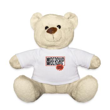 Social Media Meme Membership Request - Teddy Bear - white - Front