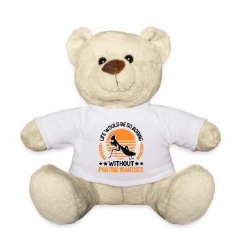 Mante religieuse Cadeau Mante Mante Mante Mante Fangschrecke - Nounours - blanc - Devant